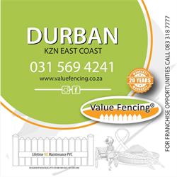 Value Fencing PVC Durban