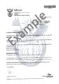 LETTER OF GOOD STANDING WITH THE COMPENSATION FUND