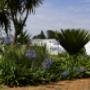 Garden entrance into Blue Mango