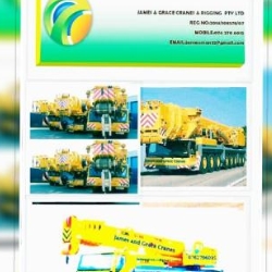 James and Grace Cranes and Rigging (Pty)ltd