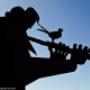 Man Playing a Flute, Paris, France