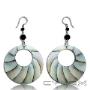 Uploaded by visitor on 2016/05/26 - carved shell earrings