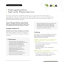 Managing the Service Experience Fact Sheet