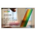 500 x Transparent Plastic Business Cards