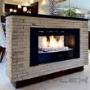 Uploaded by visitor on 2016/10/17 - double sided fireplace