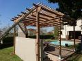 Wooden Balau Pergola Built in Plantations – Durban