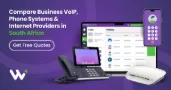 Compare business VoIP phone systems and internet providers in South Africa