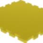 Yellow Puzzle Mat