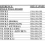Stock Boxes Sizes
