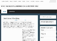 MacRamos Plumbing's website