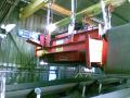 Overband Self-Cleaning Suspended Magnets