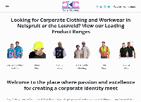 Corp Clothing's website
