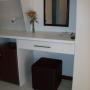 Wheelchair friendly room - dressing table