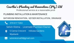 Courtlee's Plumbing and Renovations