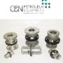 Mining break-a-way valve couplings