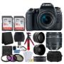 Canon EOS 77D DSLR Camera with 18-55mm Lens Bundle