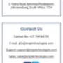 Mobile App Contact Page