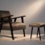 Uploaded by visitor on 2017/09/05 - Chair with footstool.