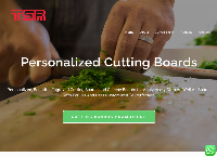Personalized Cutting Boards's website