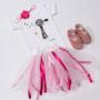 Plaas Pop outfir with genuine leather shoes tutu