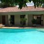 Relax around the pool