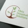 Mela Hospitality Solutions logo design