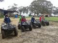 Quad biking