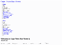 CAPE TOWN DAY TOURS's website