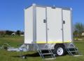 The Compact VIP Trailer Toilet Unit