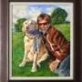 Framing oils on canvas