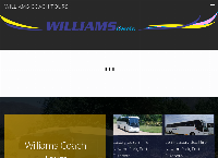 Williams Coach Tours's website