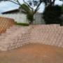 Terraforce L13 Retaining Wall with Terraforce 4x4 steps