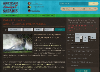 African Budget Safaris's website