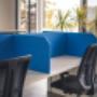 Acoustic Polyester Desk Based Screens