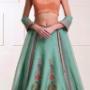 Mansi Malhotra - Birds Of Arcadia Brocade Lehenga