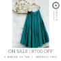 Our Solid Chic Off Shoulder Lehenga Choli
