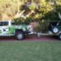 Vehicle & Trailer with skip