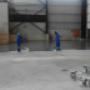 Laying down of floor and painting