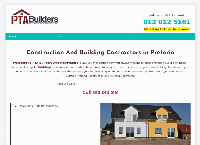 PTA Builders And Renovators's website