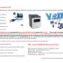 VoIP package with a printer