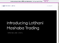 Lothjani Mashaba Trading