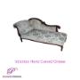 Victorian Hand Carved Chaise