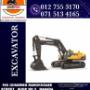 EXCAVATOR TRAINING AND CERTIFICATE