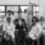 Warrick Gautier Fashion Designer with Staff