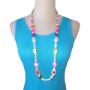 Multi colour Seashell and Stone handmade necklace