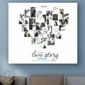 Heart Collage - Customised Canvas Prints