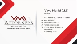 Vuyo Manisi Inc