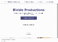 Biebie Productions's website