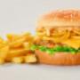 A plate of the new Wimpy Peri-Peri Chicken Burger