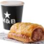 Fill up with a Traditional Pork Sausage Roll from Mugg & Bean On-The-Move.